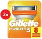 GILLETTE Fusion5 2x 8 Pcs - Men's Shaver Replacement Heads