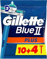 GILLETTE Blue II Plus 10+4 pcs - Razors