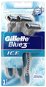 GILLETTE Blue3 Ice 3 ks - Jednorazové holiace strojčeky