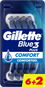 Razors GILLETTE Blue3 6+2 pcs - Holítka