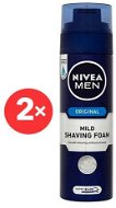 NIVEA Men Mild Shaving Foam 2× 200 ml - Pena na holenie