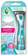 Wilkinson Quattro Bikini Sensitive + 1 spare heads - Women's Razor