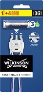 WILKINSON Essentials 3 Hybrid + 4 pótfej - Borotva