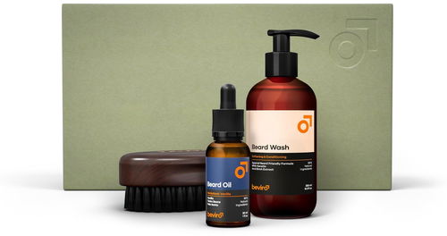 BEVIRO Honkatonk Vanilla Beard Care Kit 280 ml - Pánská kosmetická sada - Hlavní obrázek