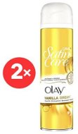 GILLETTE Satin Care gel Vanilla Dream 2× 200 ml - Gél na holenie pre ženy