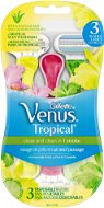 Gillette Venus Tropical 3 ks - Jednorazové dámske holiace strojčeky