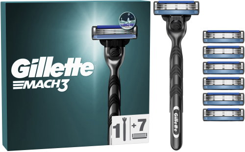 GILLETTE Mach3 + 7 darab fej - Borotva - Fő fotó