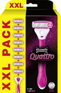 WILKINSON Quattro for Women XXL + 8 ks - Holicí strojek