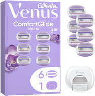 GILLETTE Venus ComfortGlide Breeze 6 pcs + razor cover - Replacement Blade Refill
