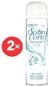 GILLETTE Satin Care Pure &amp; Delic 2 × 200 ml - Women's Shaving Gel