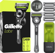 GILLETTE Labs + 5 heads, wall holder and travel case - Razor