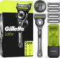 Razor GILLETTE Labs + 5 heads, wall holder and travel case - Holicí strojek
