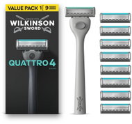 WILKINSON Skin Protection Quattro 4 + 9 pcs - Razor