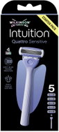 WILKINSON Intuition Quattro Sensitive XL Pack + 5 pcs - Razor