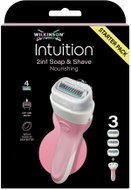 WILKINSON Intuition 2in1 Soap and Shave Nourishing + 3 pcs - Razor
