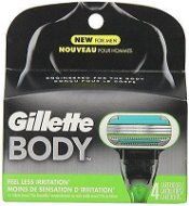 Gillette Body 4 ks - Pánske náhradné hlavice