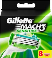 GILLETTE Mach3 Sensitive 8pcs - Men's Shaver Replacement Heads