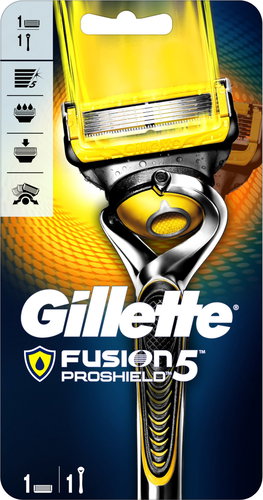 Gillette Fusion ProShield Razor + 1 replacement head - Razor - Main image
