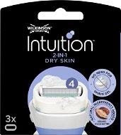 Dámské náhradní hlavice WILKINSON Intuition Dry Skin náhradní hlavice 3 ks - Dámské náhradní hlavice