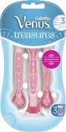 GILLETTE Venus Treasures Design Edition Pink 3 ks - Jednorazové dámske holiace strojčeky