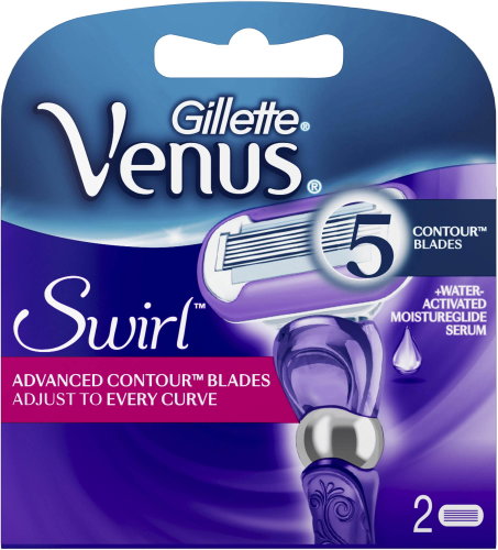 GILLETTE Venus SWIRL 2pcs - Women's Replacement Shaving Heads - Main image