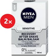 NIVEA MEN Sensitive Recovery After shave balzsam  2 × 100 ml - Borotválkozás utáni balzsam