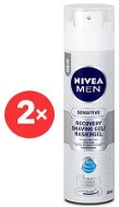NIVEA MEN Sensitive Recovery Shaving gel 2× 200 ml - Gél na holenie