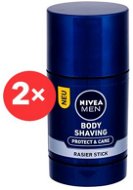 NIVEA MEN Protect & Care Body Shaving 2× 75 ml - Krém na holenie