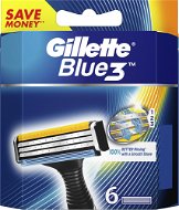 GILLETTE Blue3 6 ks - Pánske náhradné hlavice
