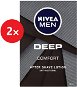 NIVEA Men Deep Comfort After Shave Lotion  2 × 100 ml - Aftershave