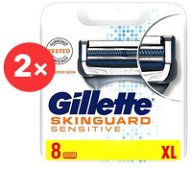 GILLETTE Skinguard Sensitive 2× 8 ks - Pánske náhradné hlavice