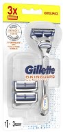 GILLETTE Skinguard Sensitive + Heads 3 Pcs - Razor
