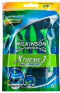 WILKINSON Xtreme 3 Duo Comfort 8 ks - Jednorazové holiace strojčeky