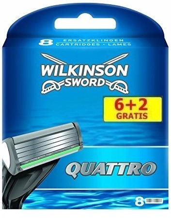 WILKINSON Quattro 8 Pcs - Replacement Blade Refill - Main image