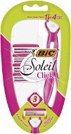 BIC Soleil Click + hlavica 4 ks - Dámsky holiaci strojček