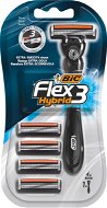 BIC Flex3 Hybrid + Head 4pcs - Razor