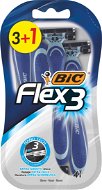 BIC Flex3 4 ks - Jednorazové holiace strojčeky