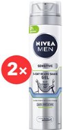 NIVEA Men 3-Day Beard Shave Gel Sensitive, 200ml - Shaving Gel