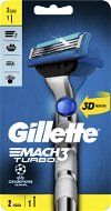 GILLETTE Mach3 Turbo 3D + Replacement Head, 2pcs - Razor