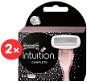 WILKINSON Intuition Complete 2× 3 Pcs - Women's Replacement Shaving Heads