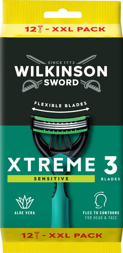 WILKINSON Xtreme3 Sensitive Pure 12 db - Eldobható borotva - Fő fotó