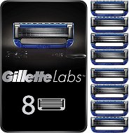 GILLETTE Labs Heated Razor Blades 8 pcs - Men's Shaver Replacement Heads