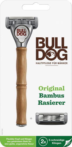 BULLDOG Original Bamboo + hlavice 2 ks - Holicí strojek - Hlavní obrázek