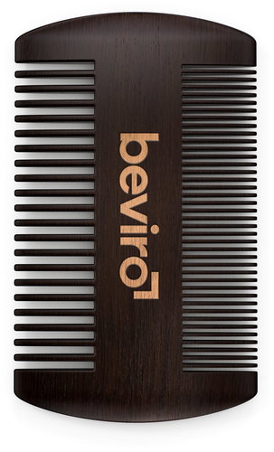 BEVIRO Beard Comb Pear Wood - Beard Comb - Main image