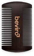 Beard Comb BEVIRO Pear Wood Beard Comb - Hřeben na vousy