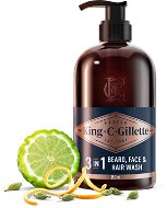 Arctisztító gél KING C. GILLETTE Beard Wash 350 ml - Čisticí gel