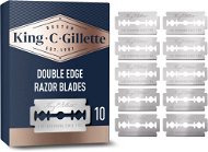 Žiletky KING C. GILLETTE Double Edge 10 ks - Žiletky