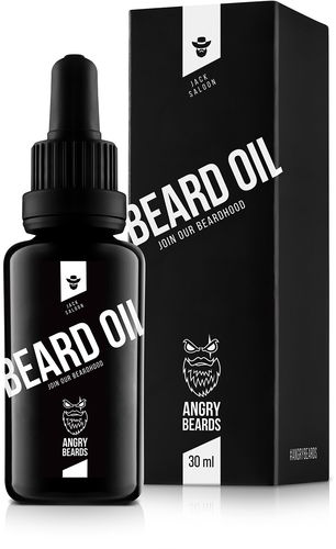 ANGRY BEARDS Jack Saloon 30 ml - Olej na vousy - Hlavní obrázek