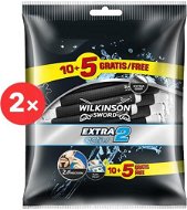 WILKINSON Extra2 Activ 2 × 15 db - Eldobható borotva