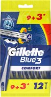GILLETTE Blue3 Sensitive 12 db - Eldobható borotva